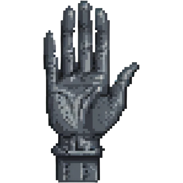 black hand  emoji
