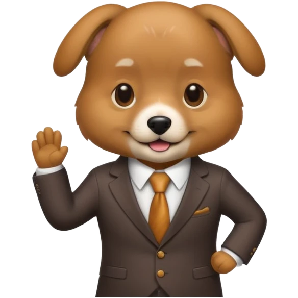 🐶👔 emoji