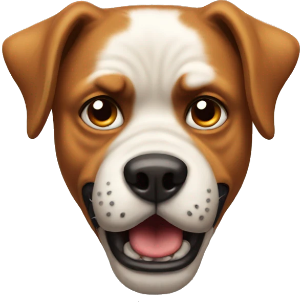 angry dog emoji