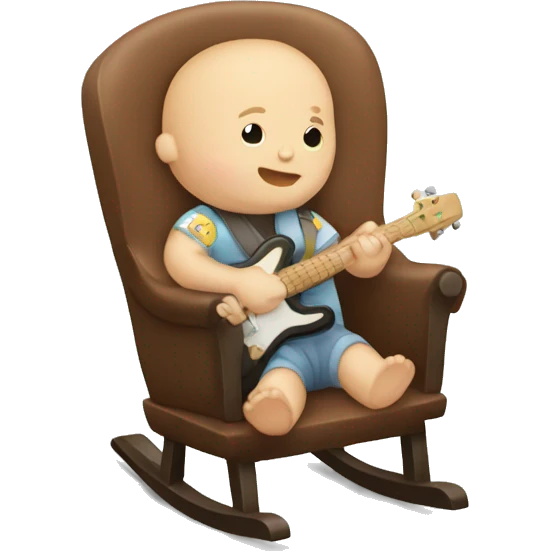 Baby rocker emoji