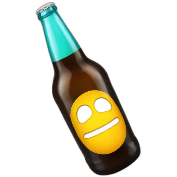 cerveza bottle emoji