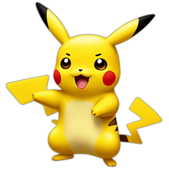 Pikachu qui pête emoji