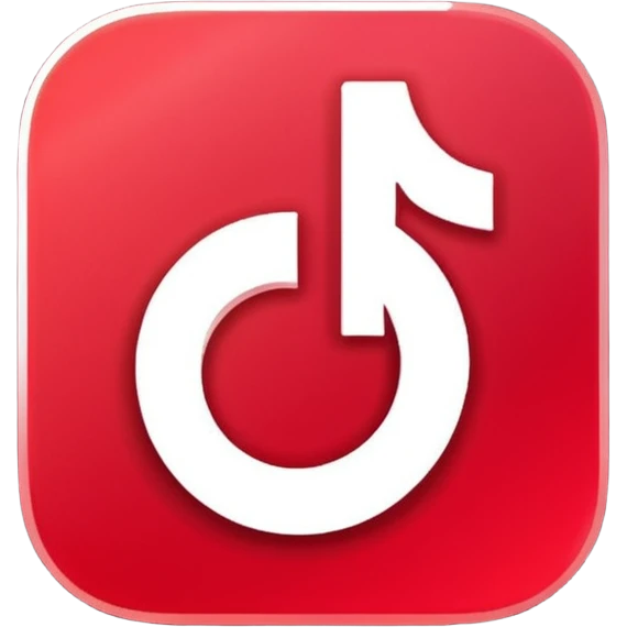 tiktok logo koji sija i ima transparentnu pozadinu emoji