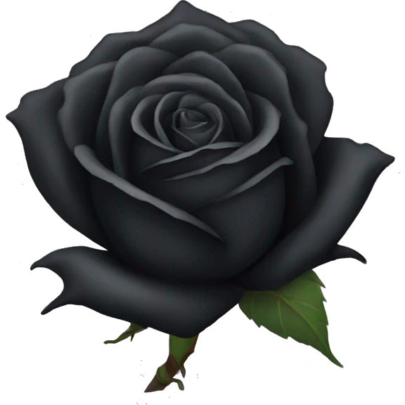 black rose emoji