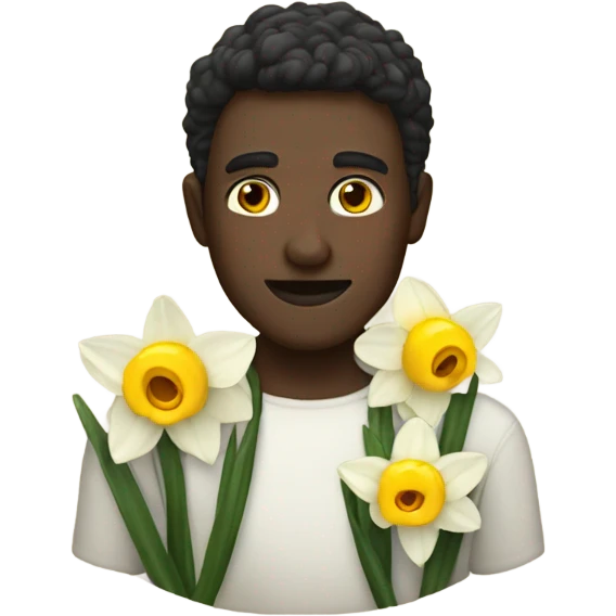 narcissus man emoji