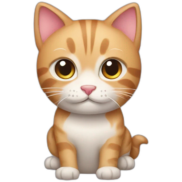 cat from gift box emoji