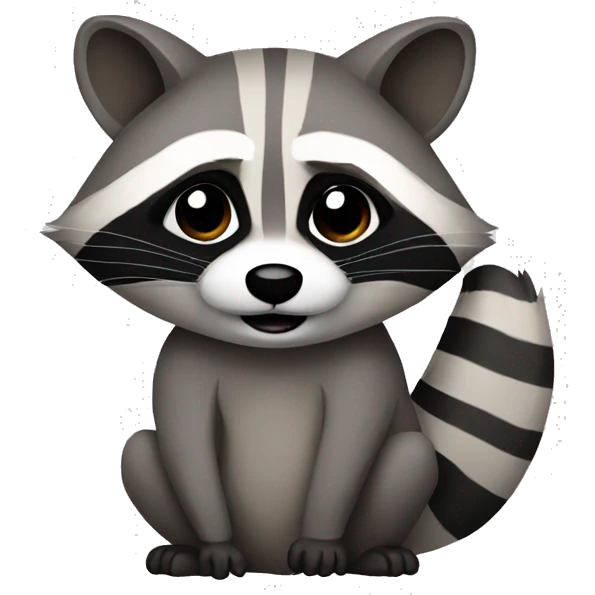 raccoon emoji