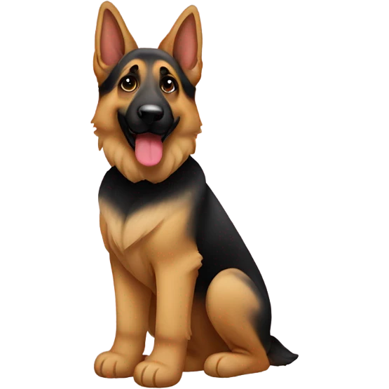 German shepherd uggs emoji