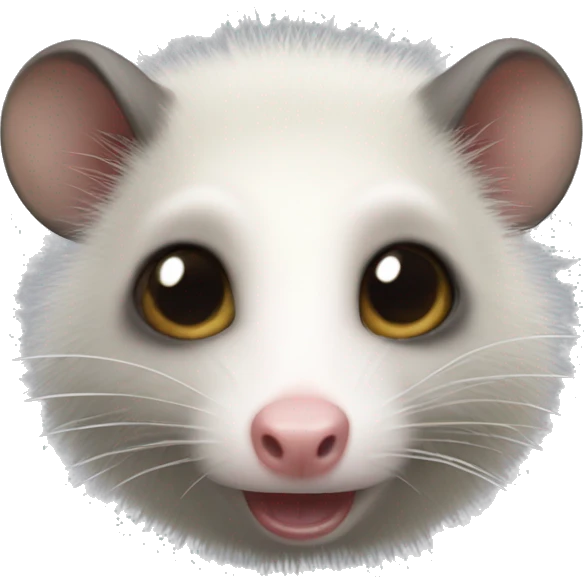 opossum with freckles emoji