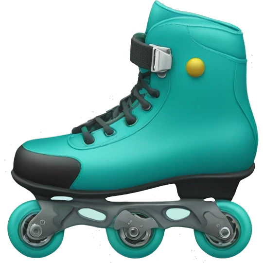 teal seal rollerblading emoji