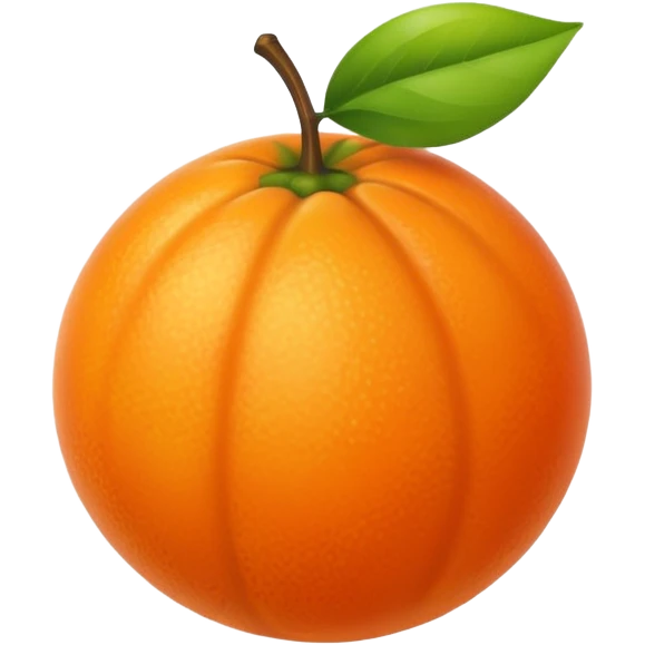orange fruit emoji