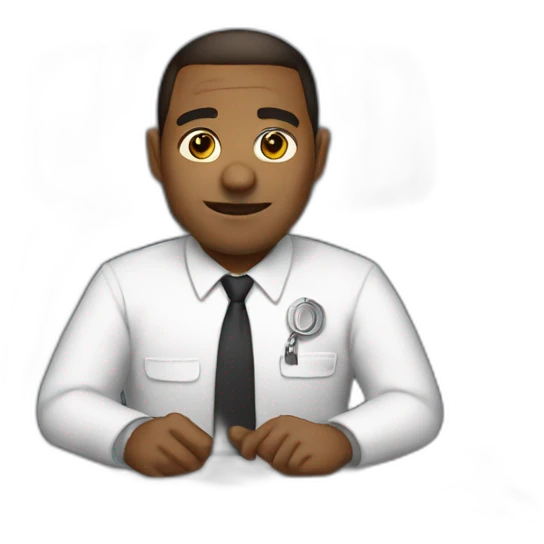 Padre en el trabajo emoji