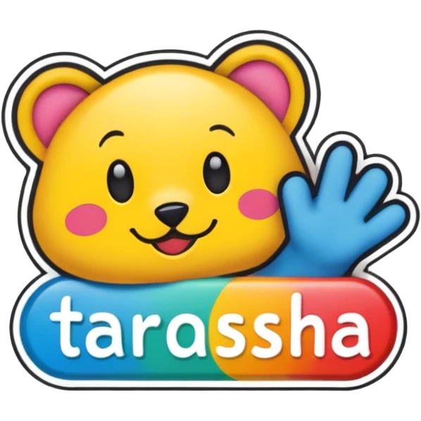 ساخت استیکر به اسم  به طراشا خوش آمدید emoji