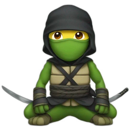 Tortue ninja emoji