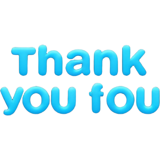 Discord custom emoji, 1:1.
Pop rounded font text "Thank You".
Single color, flat design.
Only simple circles around it.
No hearts, no stars, no sparkles.
High contrast, readable at small size.
 emoji
