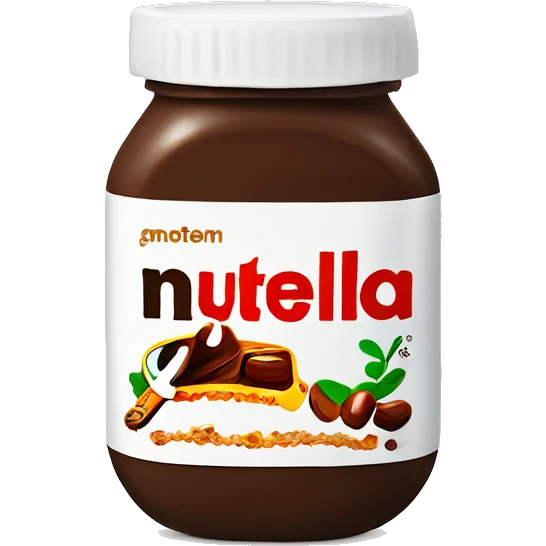 nutella pot emoji