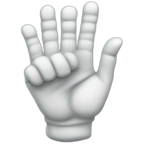 cool Father Frost hands Rock sign emoji