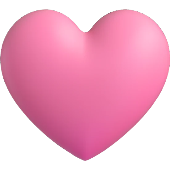 pink heart emoji