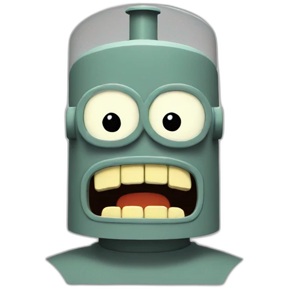 bender Futurama angry emoji