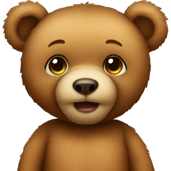 Teddy bear emoji