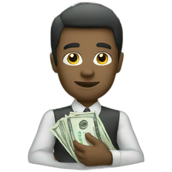 Money working for you emoji