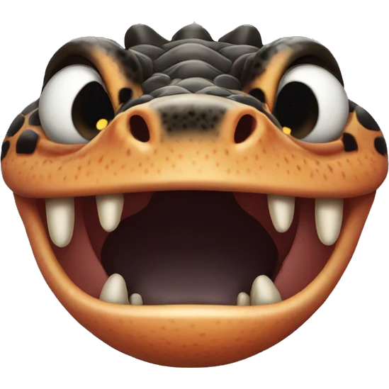Gila Monster Face emoji