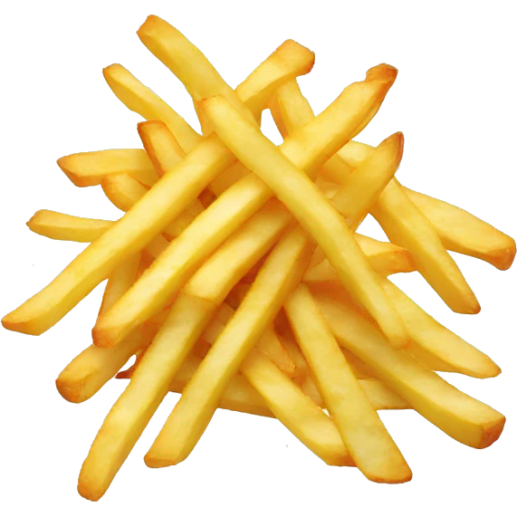 French fries emoji
