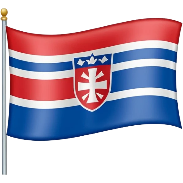 Flag emoji of the Slovak state 1939-1945 emoji
