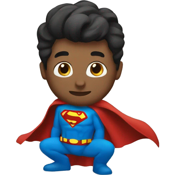 SUPER MAN emoji