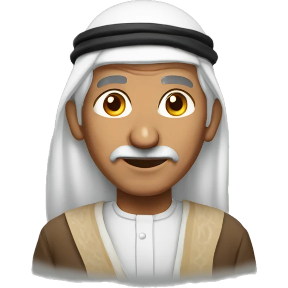 Arab elder emoji