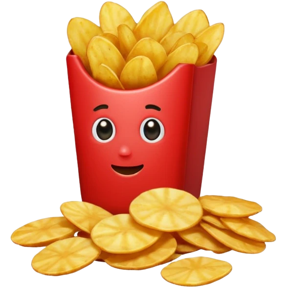 Chips Red
 emoji