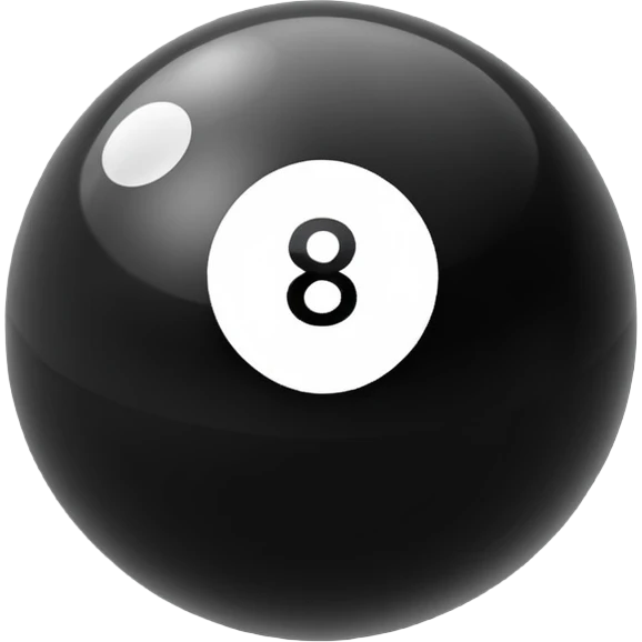 magic eight ball emoji