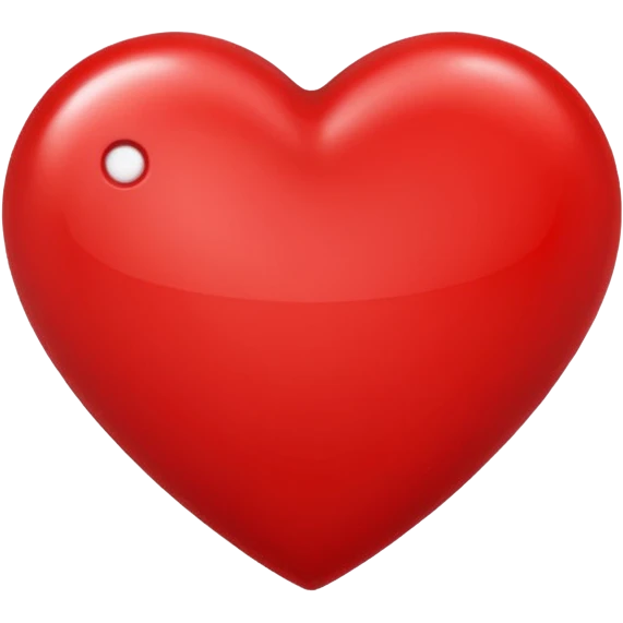 A heart with the name mark emoji