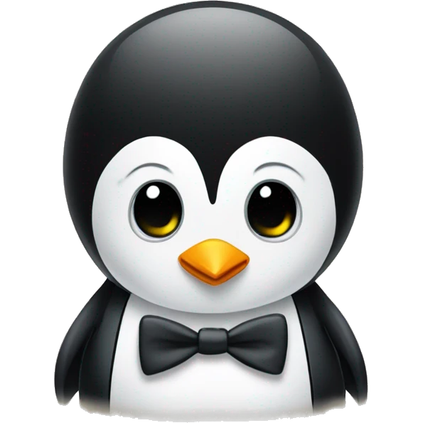 dappr penguin in a tuxedo emoji