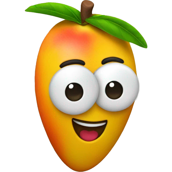 3D Mango  emoji