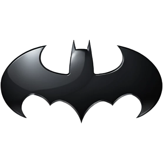 Batman logo emoji