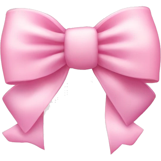 baby pink bow  emoji