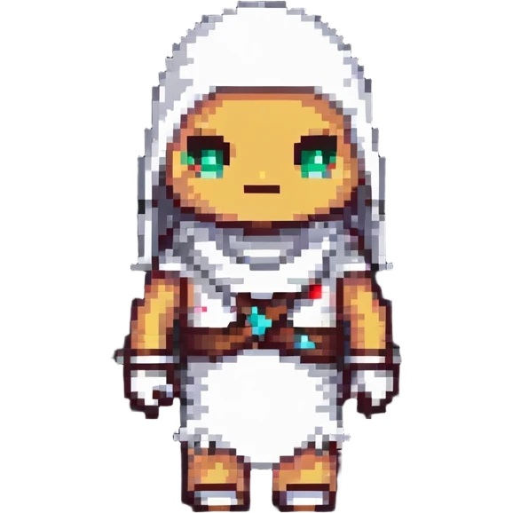 simple and cute mummy character emoji