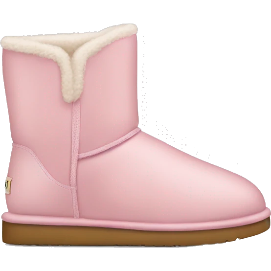 light pink uggs emoji