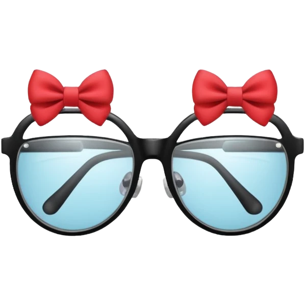 👓🎀 emoji