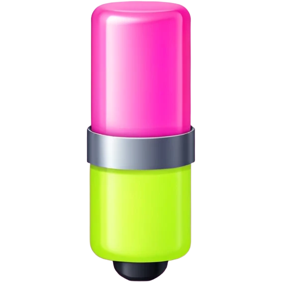 Pink highlighter emoji