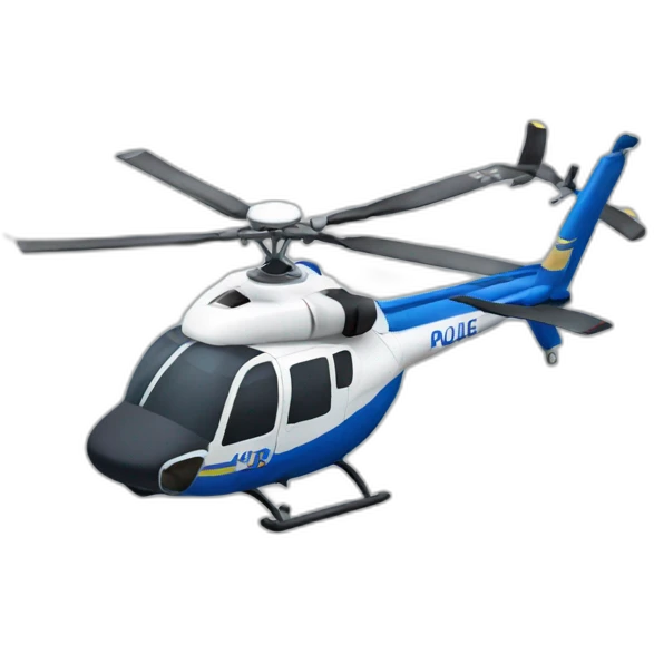 Police heli emoji