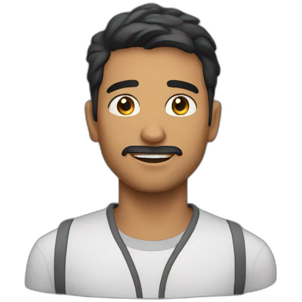 Make emoji of Ruben Pradhan emoji