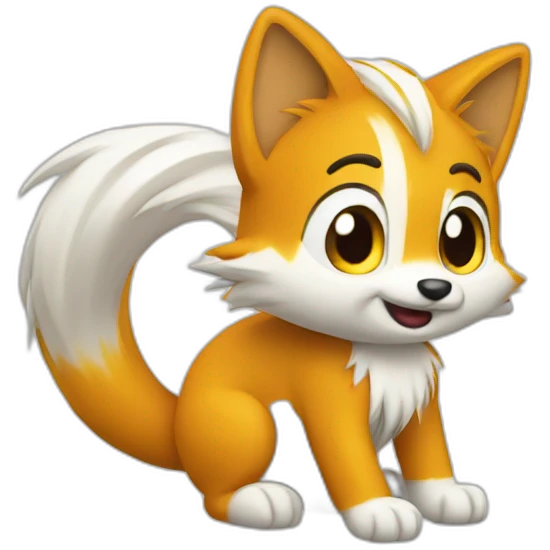 Tails emoji