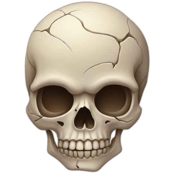 skull love emoji