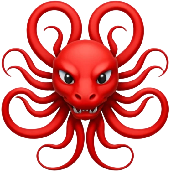 Can you generate me a emoji flag of the fictional world war two team hydra from Captain America? Can you make it the exact logo from the movie? TAKE AN EXACT COPY FROM THE MOVIE emoji