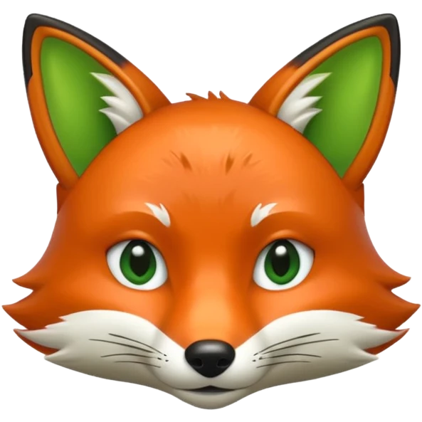 Fox green emoji