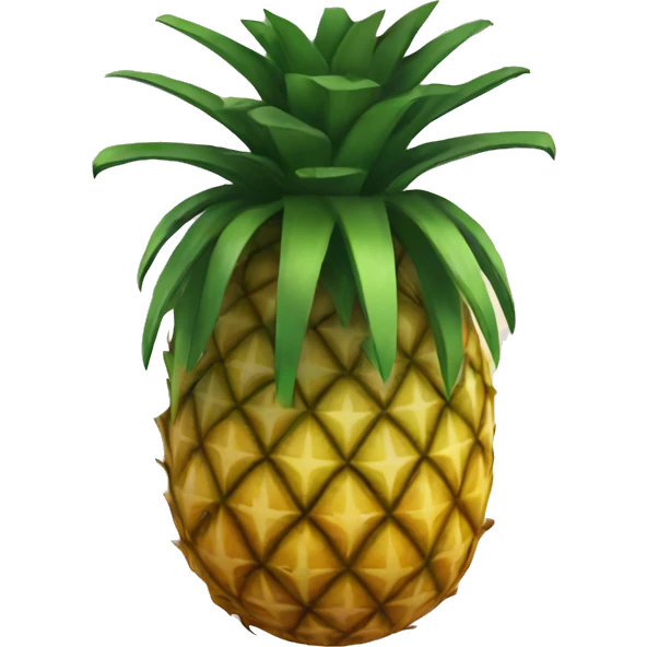 Upside down pineapple emoji