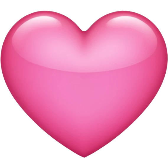 A glowing pink heart. Make it glow like crazy. Very bright and intense. More how emoji