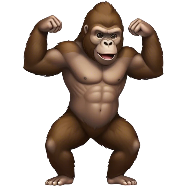 twerking gorilla emoji